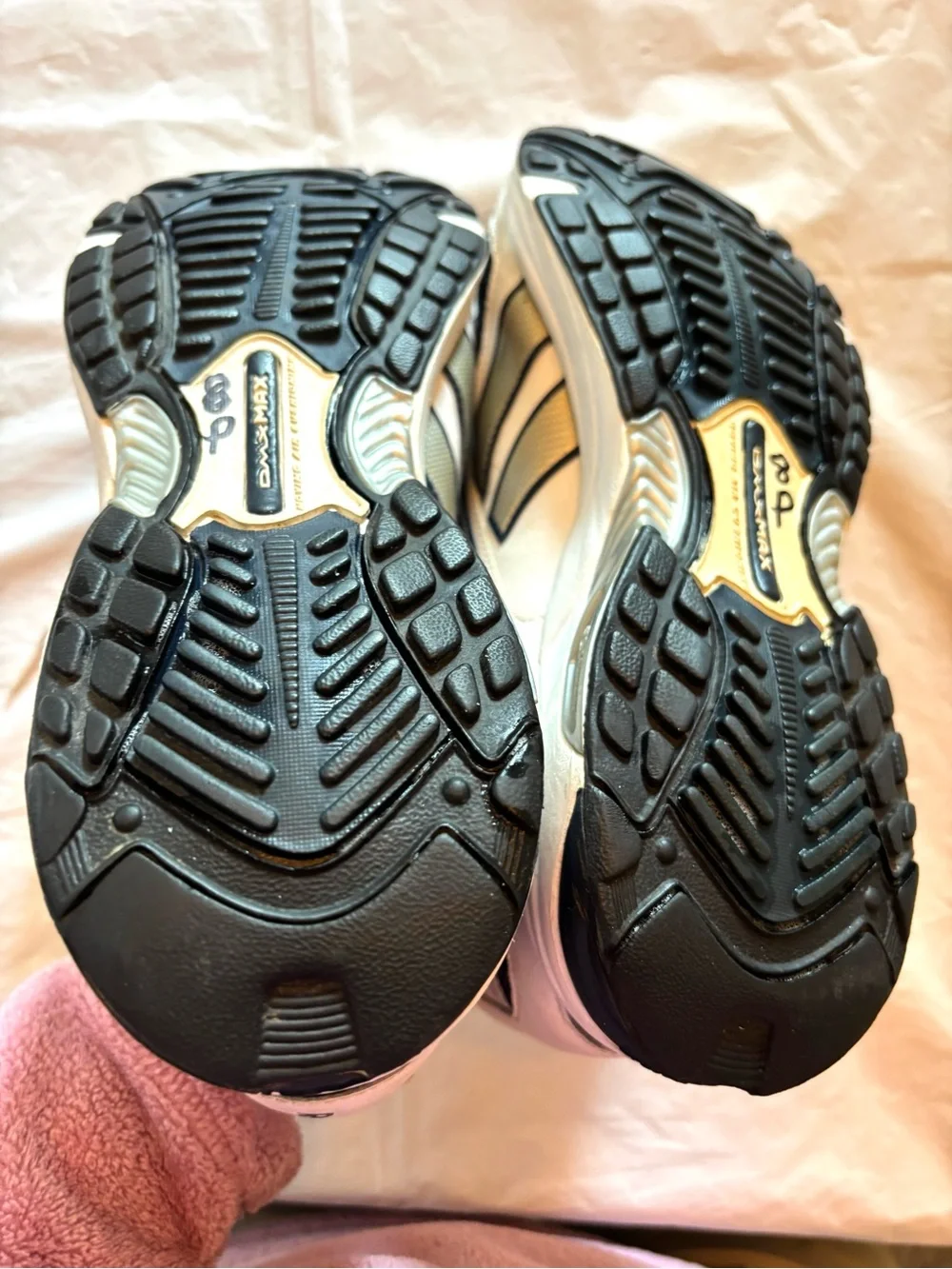 Reebok Navy & White DMX Versasport 4 2010 Sneakers SZ 9.5 Gently Worn